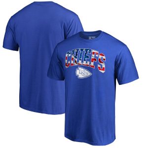 Kansas City Chiefs NFL Pro Line by Fanatics Branded Banner Wave T-Shirt – Royal