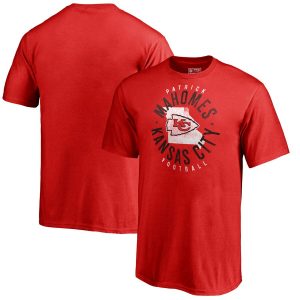 NFL Pro Line by Fanatics Branded Patrick Mahomes Kansas City Chiefs Youth Red State T-Shirt