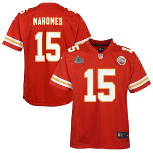 Patrick Mahomes Kansas City Chiefs Nike Youth Super Bowl LIV Game Jersey – Red