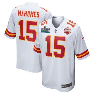 Patrick Mahomes Kansas City Chiefs Nike Super Bowl LIV Game Jersey – White